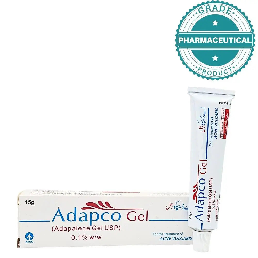 Adapco 0.1% Gel (15g) Original Acne & Black Spot Treatment