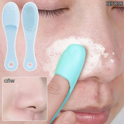 Silicone Nose Pore Cleansing Brush – Double-Sided