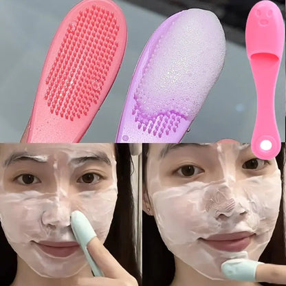 Silicone Nose Pore Cleansing Brush – Double-Sided