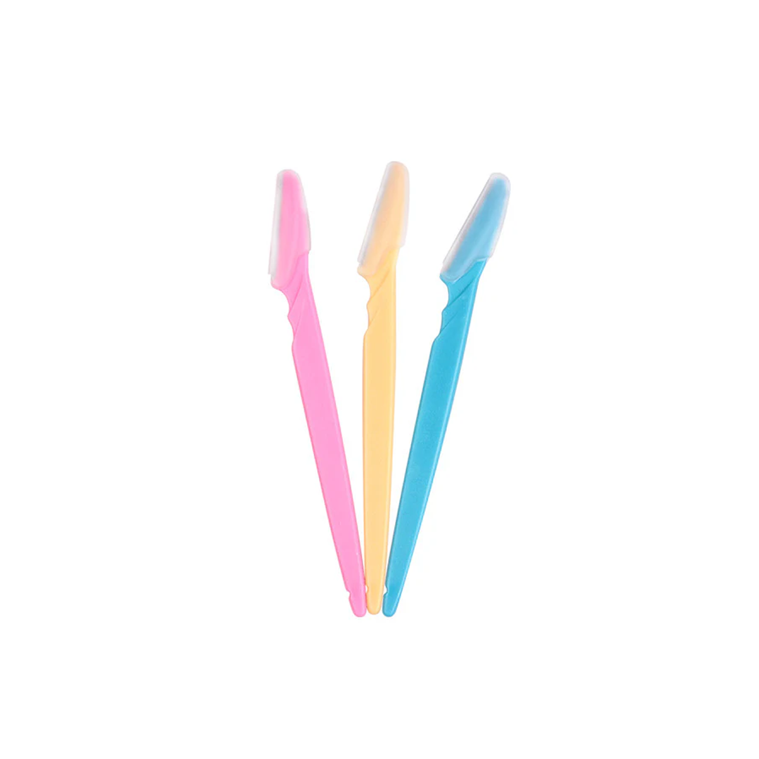 Facial Beauty - 3Pcs Eyebrow Razor For Body Facial Hair Removal
