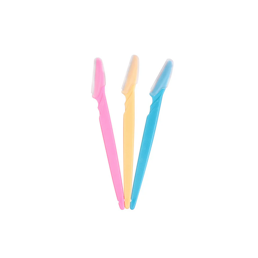 Facial Beauty - 3Pcs Eyebrow Razor For Body Facial Hair Removal