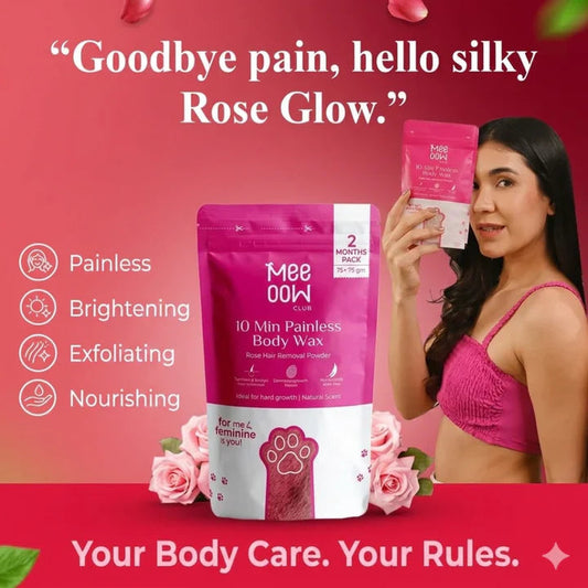 MeeooW Club 10-Min Painless Body Wax