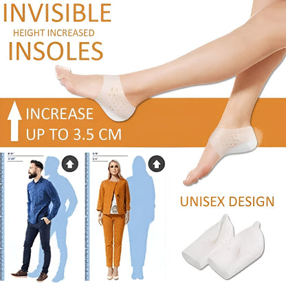 SILICON HEIGHT INCREASE SOLE PADS - (PAIR)