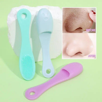 Silicone Nose Pore Cleansing Brush – Double-Sided