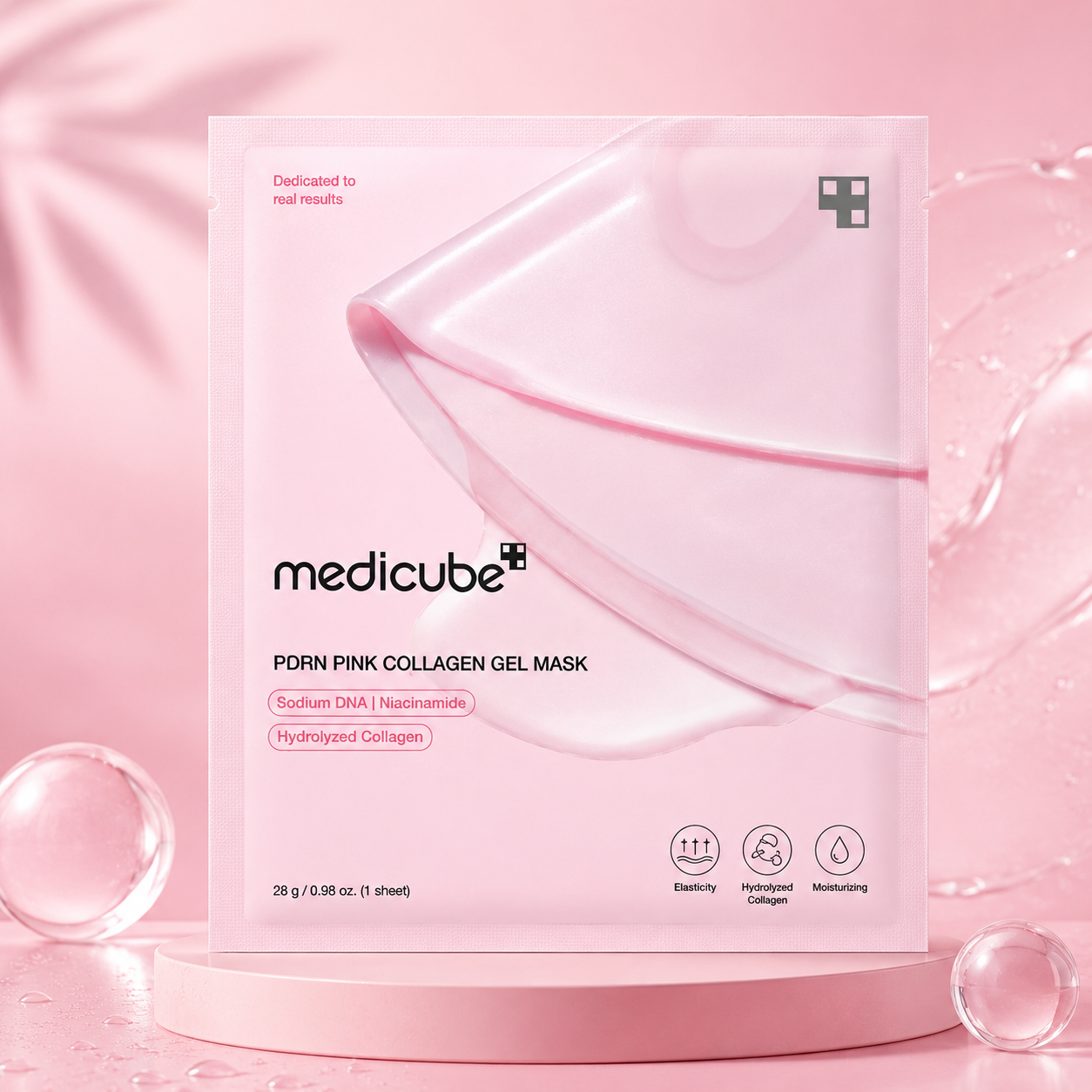 Medicube - Pdrn Pink Collagen Gel Mask 28g