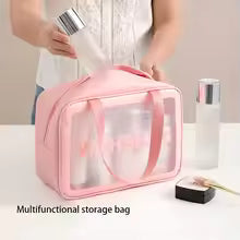 PVC Transparent Travel Cosmetic Bag