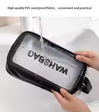 PVC Transparent Travel Cosmetic Bag