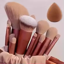 Professional Fluffy Makeup Brush Set