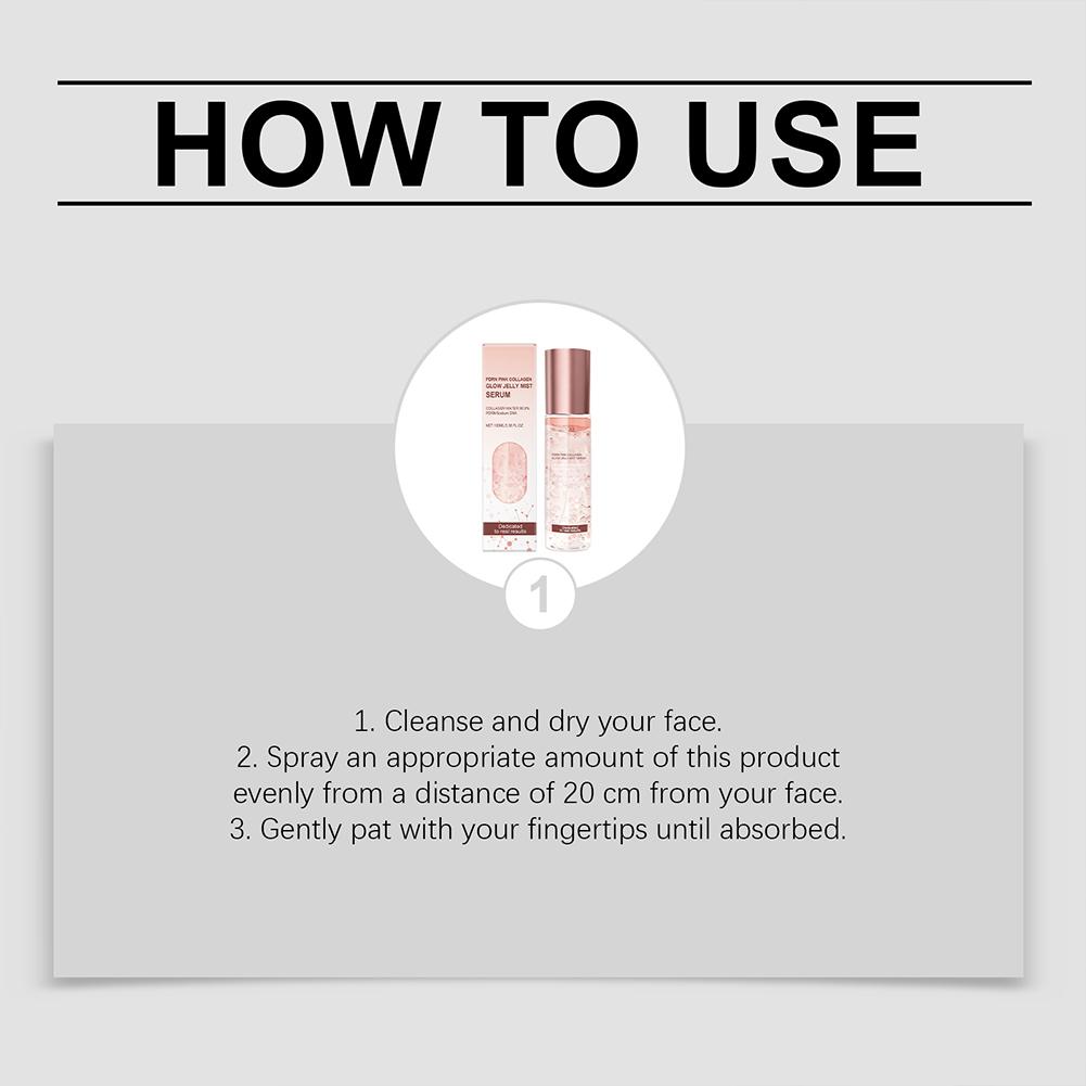 Medicube PDRN Pink Collagen Glow Mist Serum – 100ml