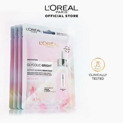 L'Oreal Paris Glycolic Bright Instant Glowing Serum Mask